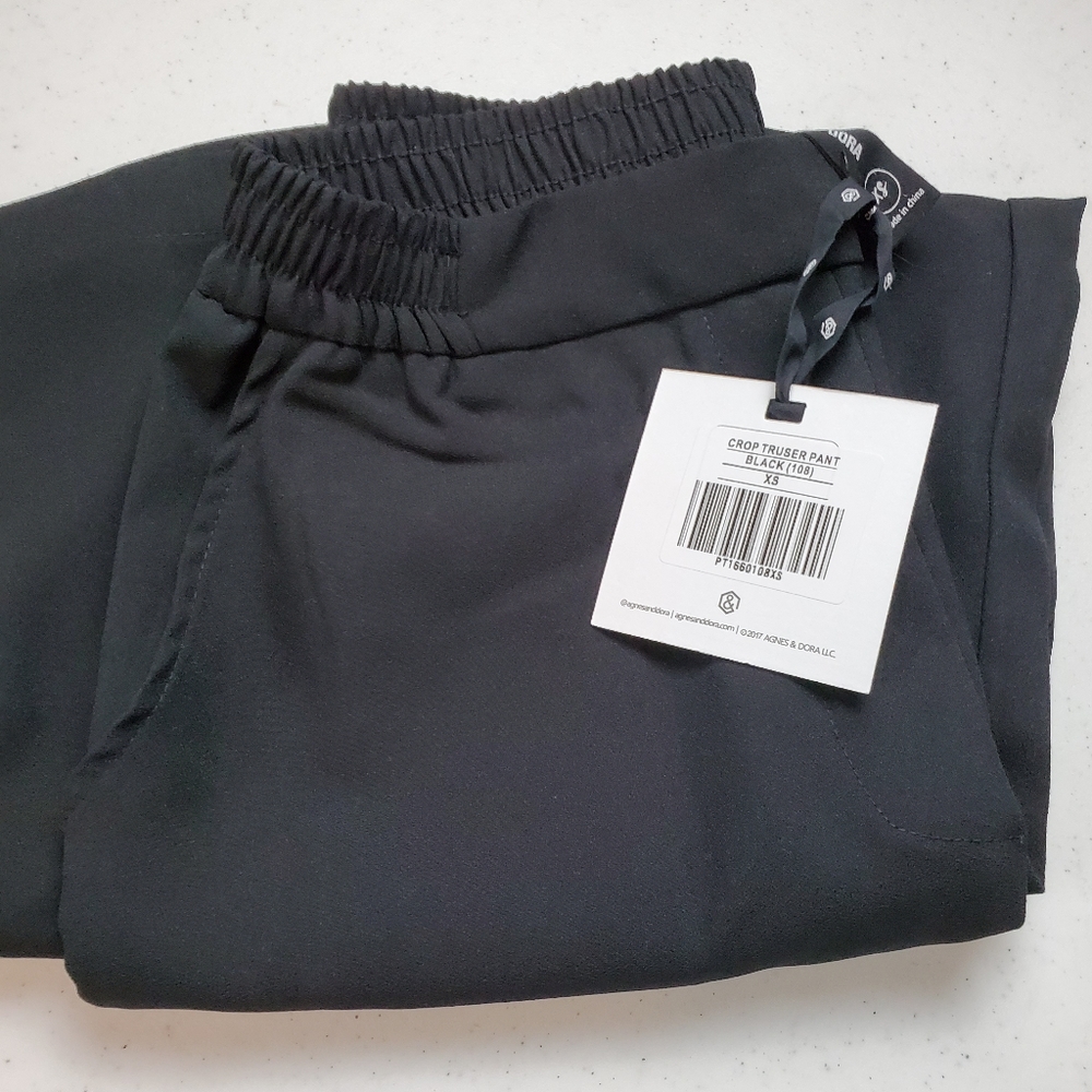 Crop trouser pants